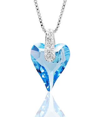 Element Crystal Necklace is difficult to resist the temptation of bright